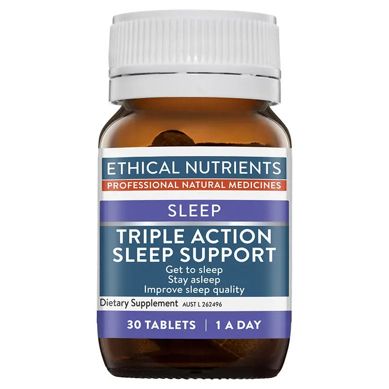 Ethical Nutrients Triple Action Sleep Support 30 Tablets