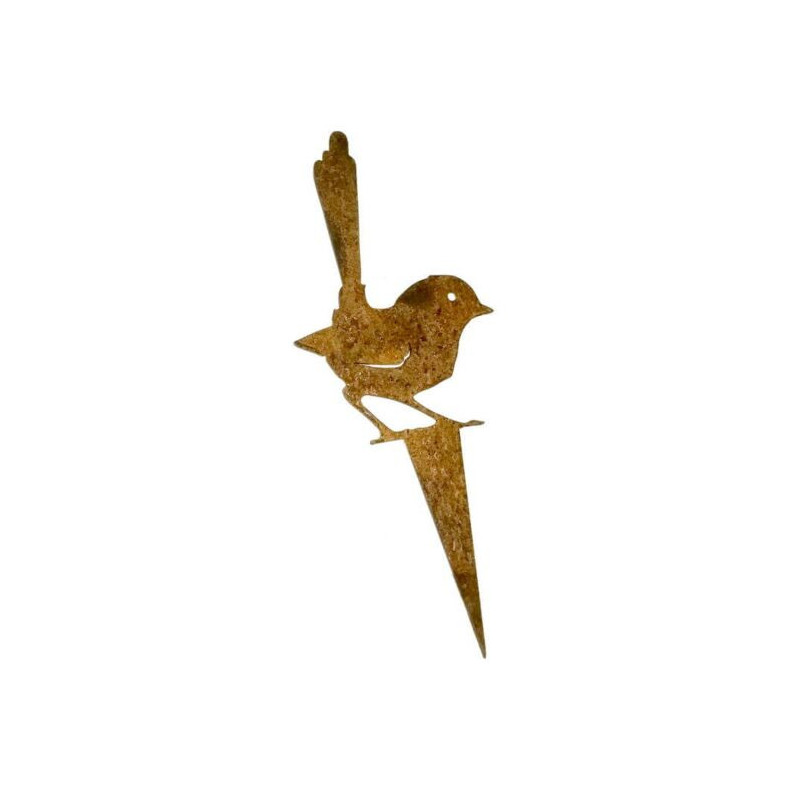 Fairy Wren Stake 1 Garden Art