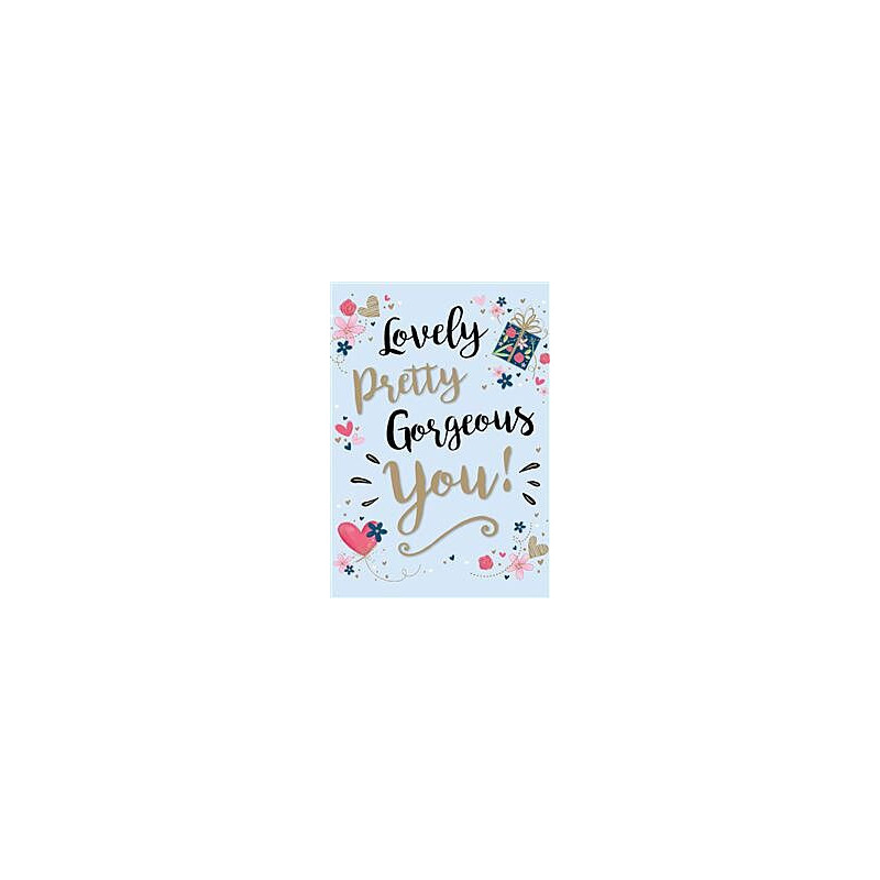 Female Hearts Greeting Card