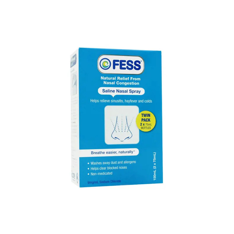 Fess Nasal Spray Twin Packet 150ml