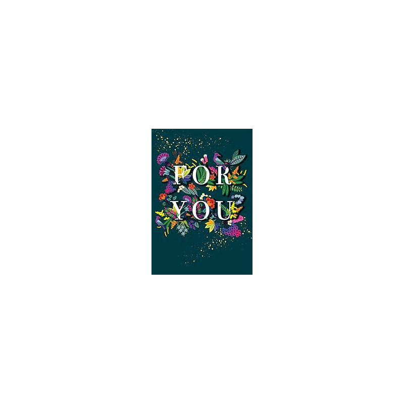 For You Foliage Greeting Card Heart of Gold