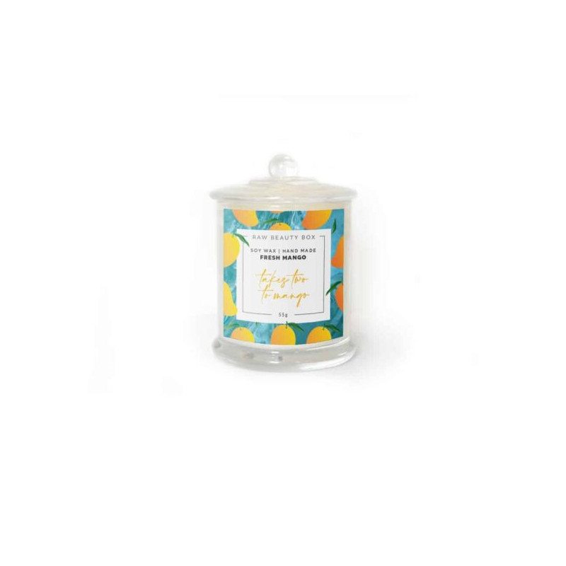 Fresh Mango Hand Poured Soy Aromatherapy Candle