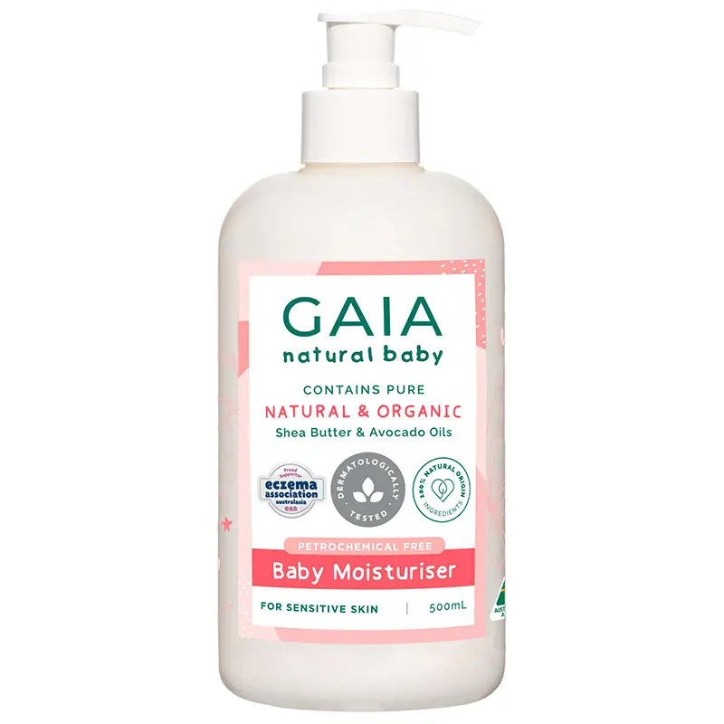 GAIA Natural Baby Baby Baby Moisturiser 500ml