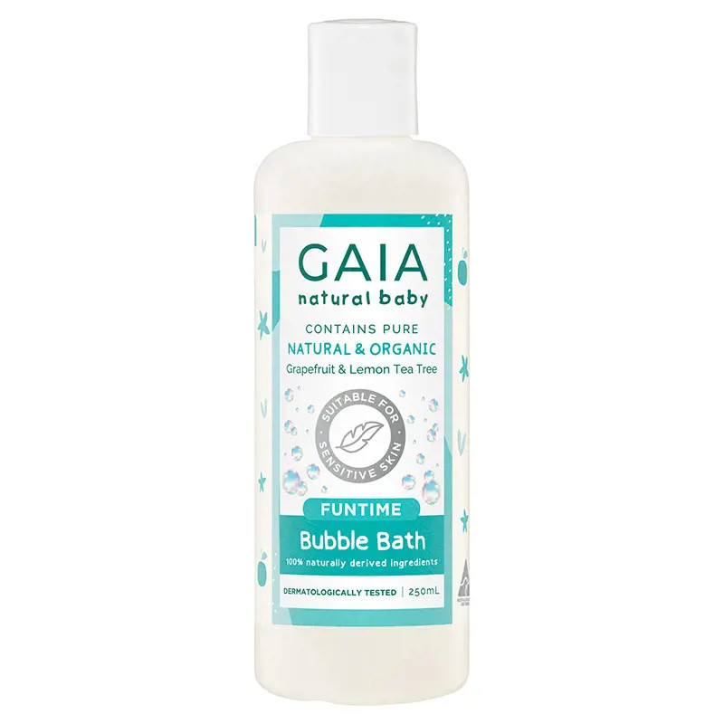 GAIA Natural Baby Bubble Bath Funtime 250ml