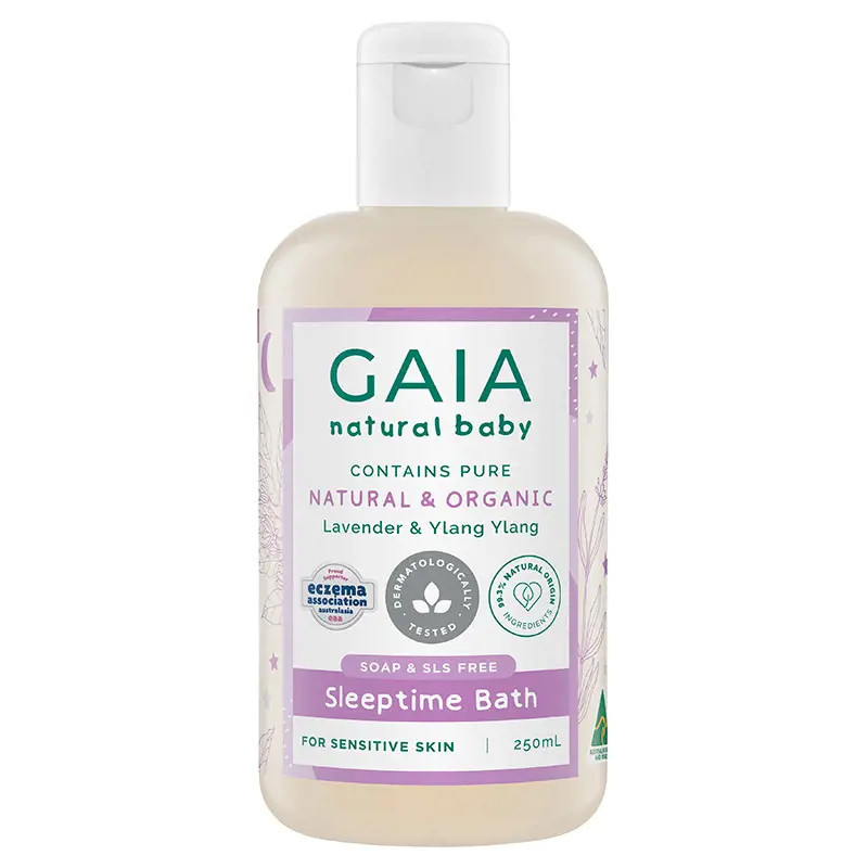 GAIA Natural Baby Bubble Bath Sleeptime 250ml