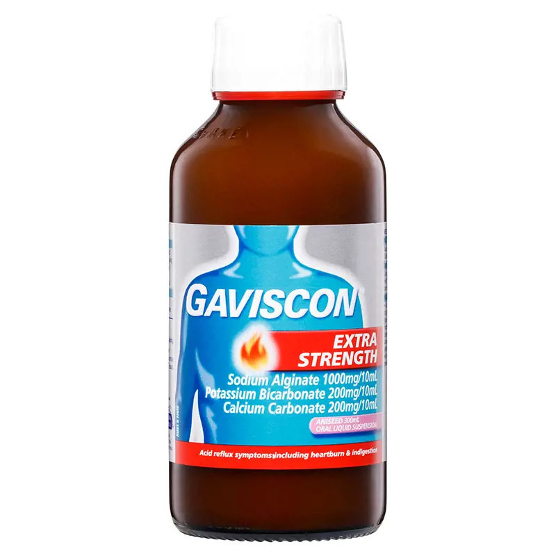Gaviscon Extra Strength Liquid Heartburn and Indigestion Relief Aniseed 300ml