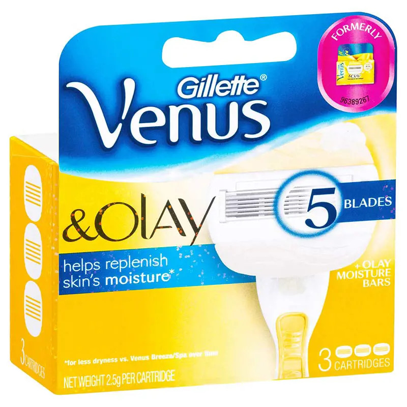 Gillette Venus & Olay 3 Cartridges