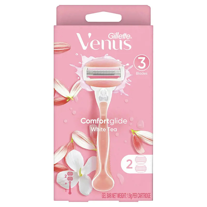 Gillette Venus Comfort Glide White Tea Razor 1 Pack