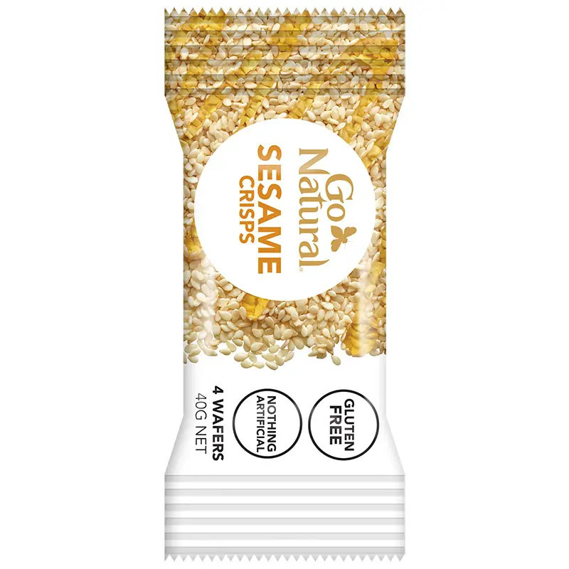 Go Natural Sesame Crisps 4 Wafers