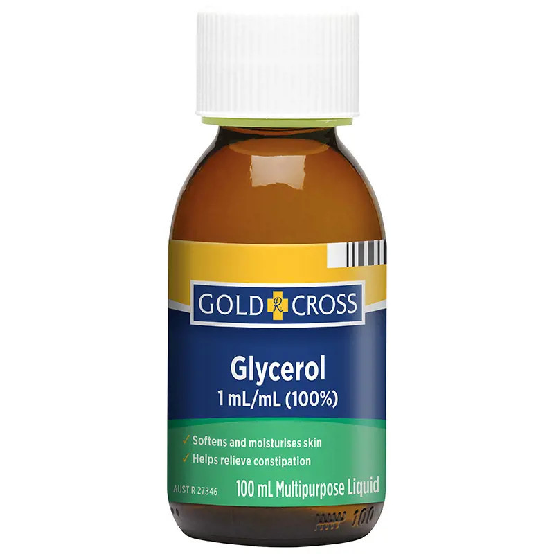 Gold Cross Glycerol Glycerin BP 100ml