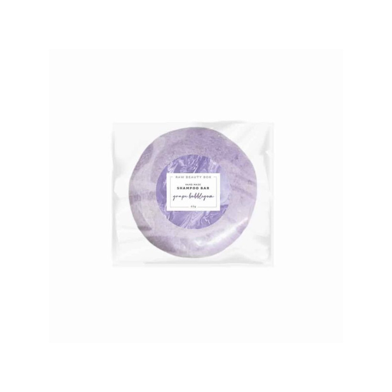 Grape Bubblegum Solid Shampoo Bar - For untreated hair 60gm