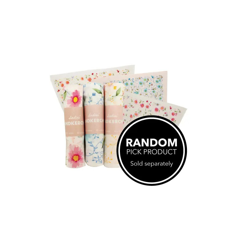 Handkerchief Assorted Colours - Sold Separately