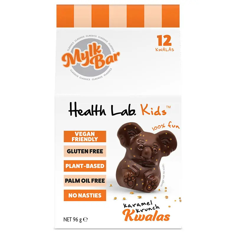 Health Lab Kids Mylk Bar Karamel Krunch Kwalas 12 Pack