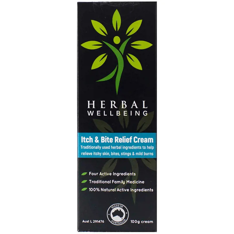 Herbal Wellbeing Itch & Bite Relief Cream 100g