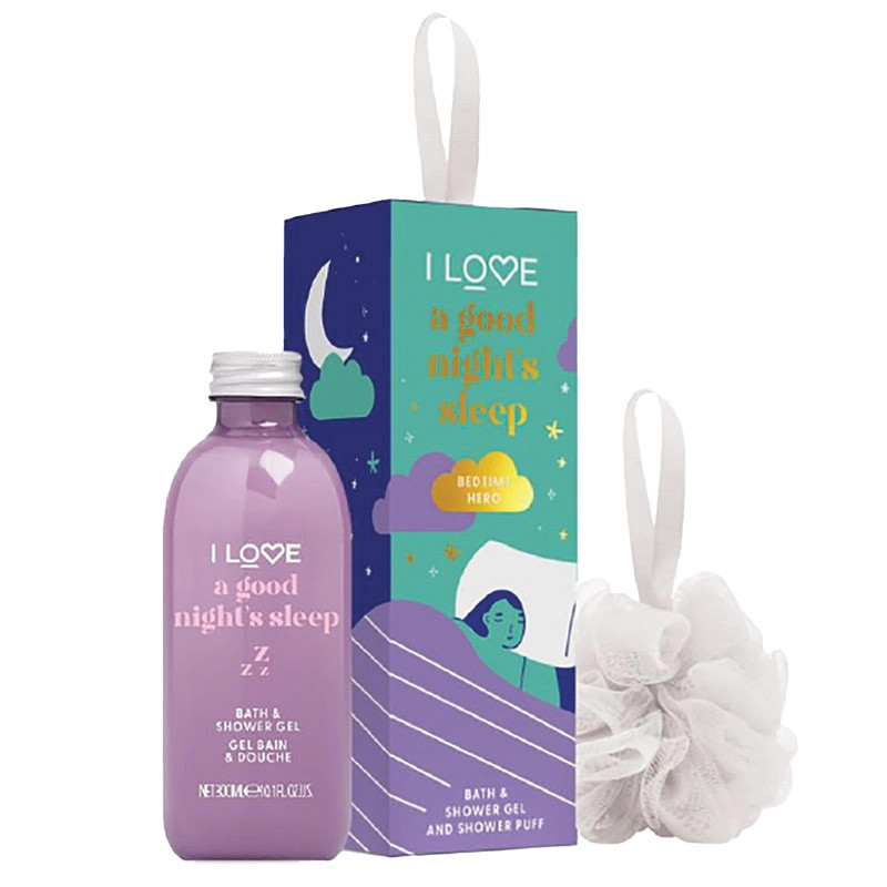 I LOVE Bath Time Treat Good Nights Sleep