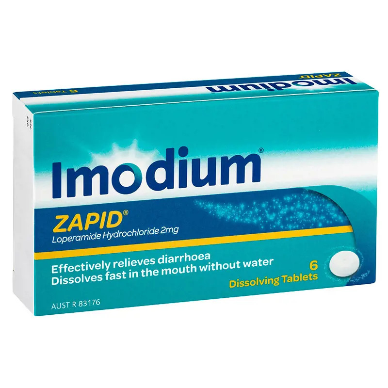 Imodium Zapid 2mg 6 Tablets
