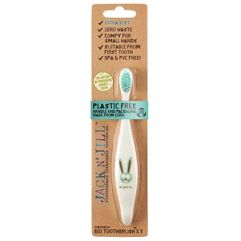 Jack n' Jill Natural Bio Toothbrush Bunny