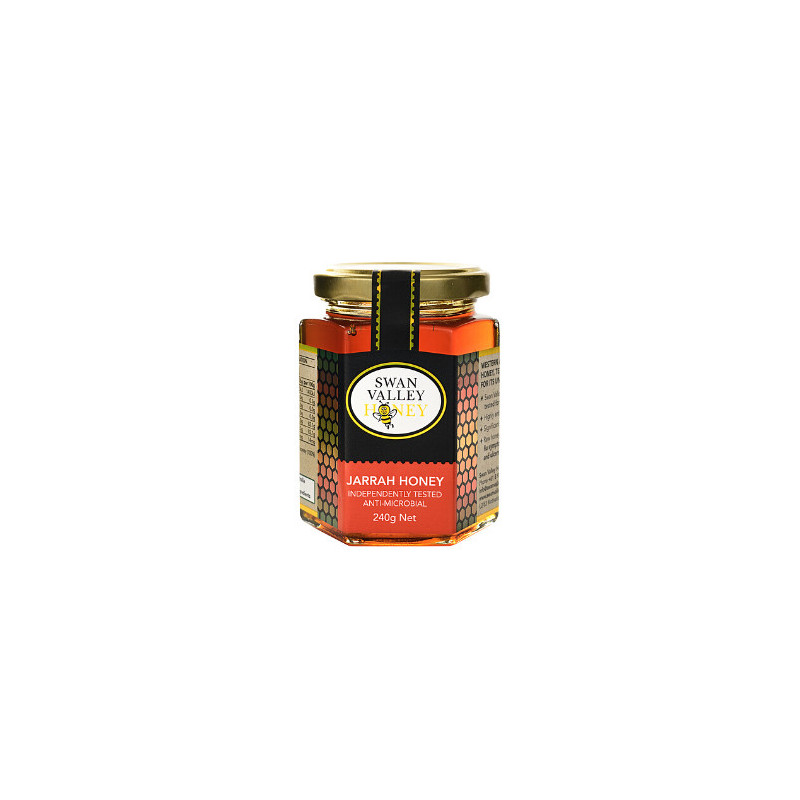 Jarrah Honey TA30+ 240g HEX Glass Jar