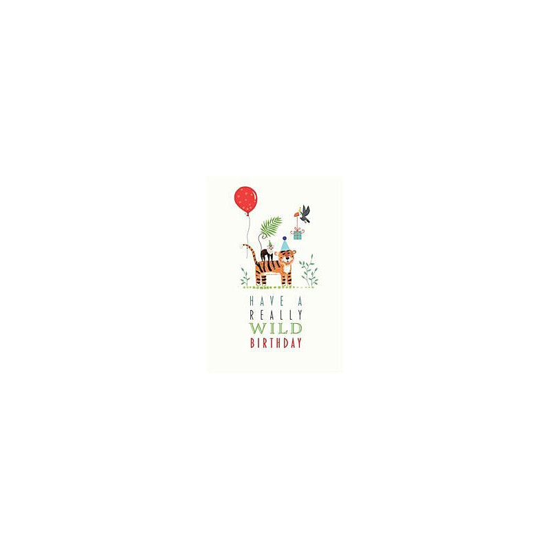 Jungle Animals Greeting Card