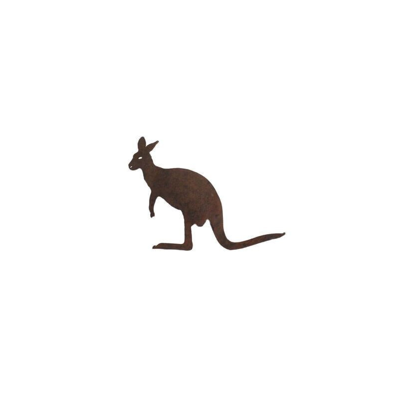 Kangaroo Magnet Garden Art