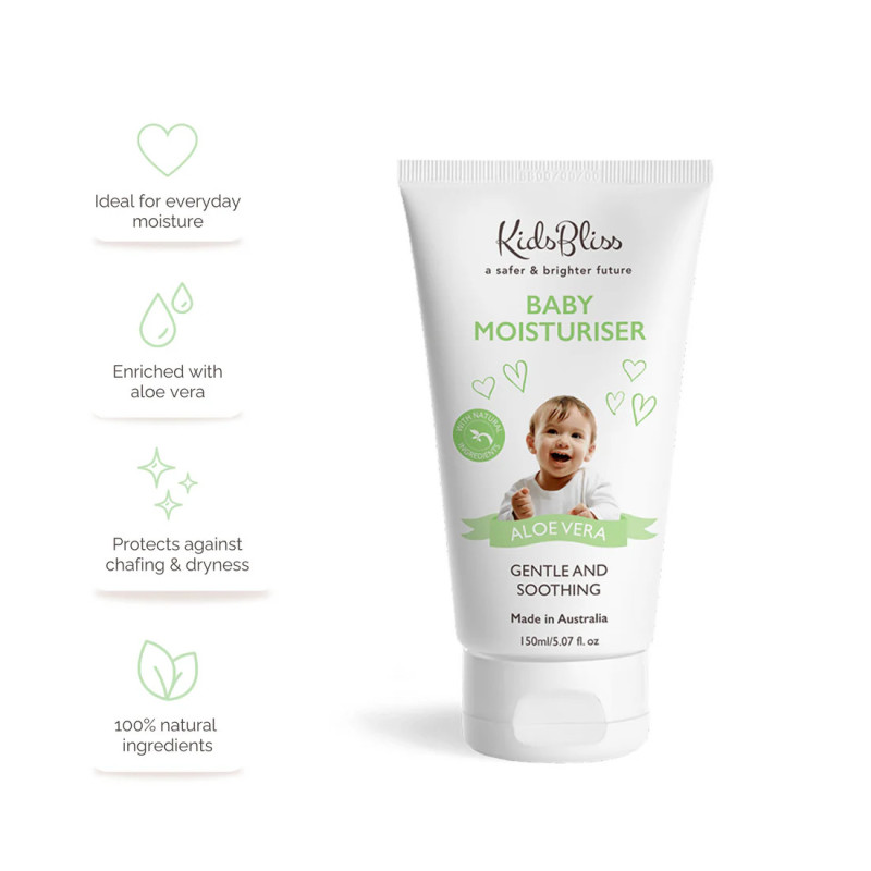 KidsBliss Baby Moisturiser - Aloe Vera 150ml