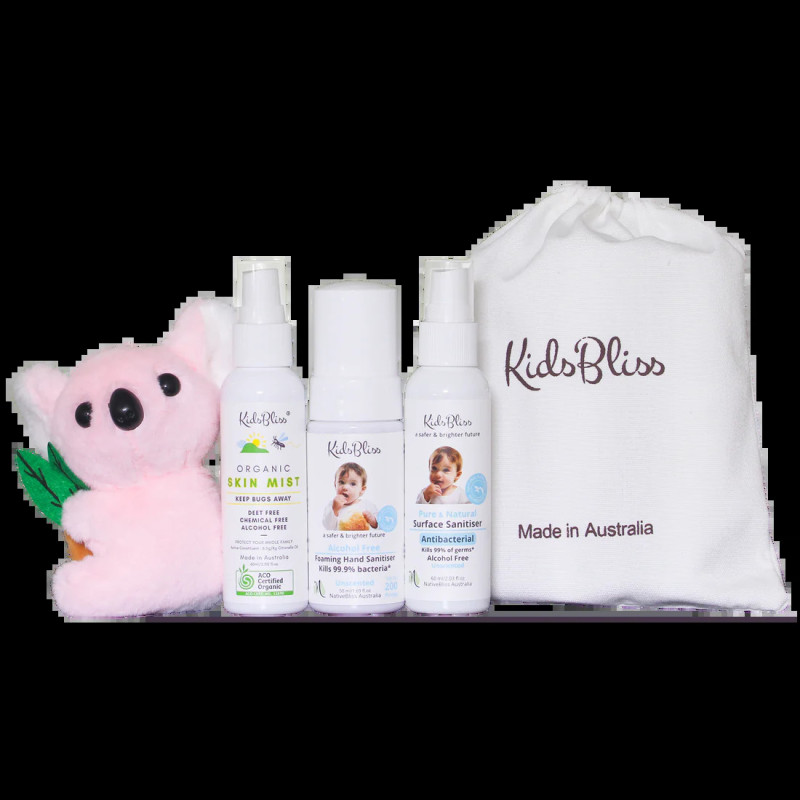 KidsBliss Koala Gift Set (Pink)