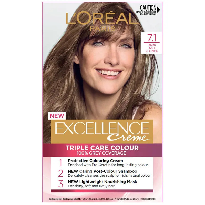 L'Oreal Paris Excellence 7.1 Dark Ash Blonde