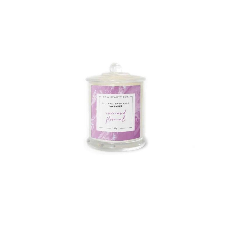 Lavender Hand Poured Soy Aromatherapy Candle
