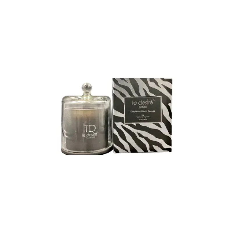 Le Desire Safari Soy Candle Grapefruit Blood Orange