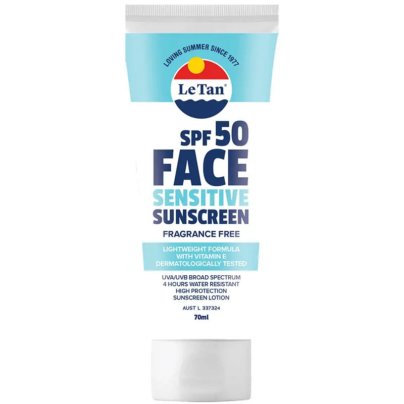 Le Tan Sun Sensitive Face SPF50 70ml