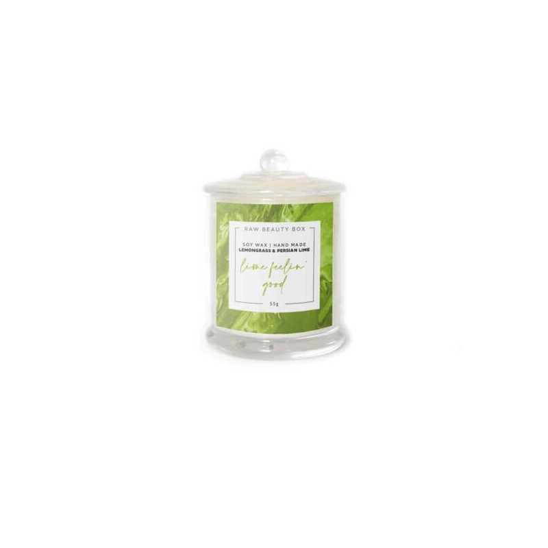 Lemongrass + Persian Lime Hand Poured Aromatherapy Candle
