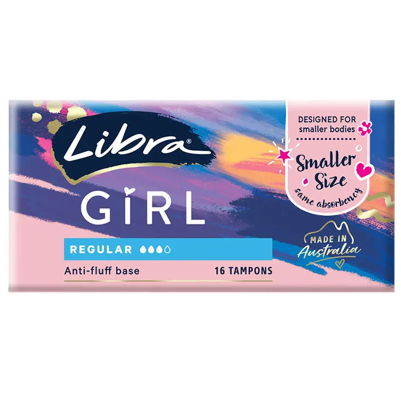 Libra Girl Regular Tampons 16 Pack