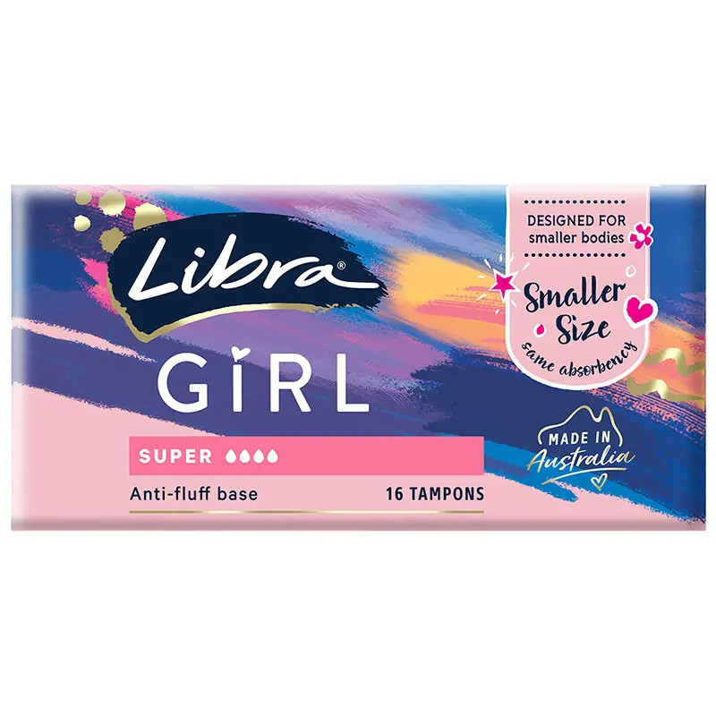 Libra Girl Super Tampons 16 Pack