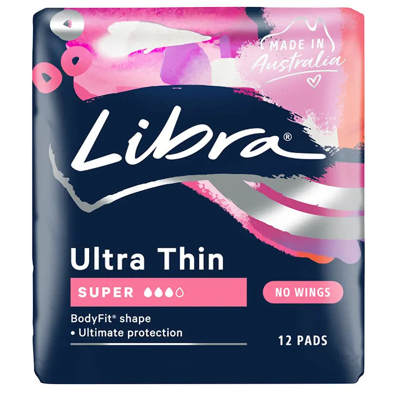 Libra Ultra Thin Pads Super 12 pack