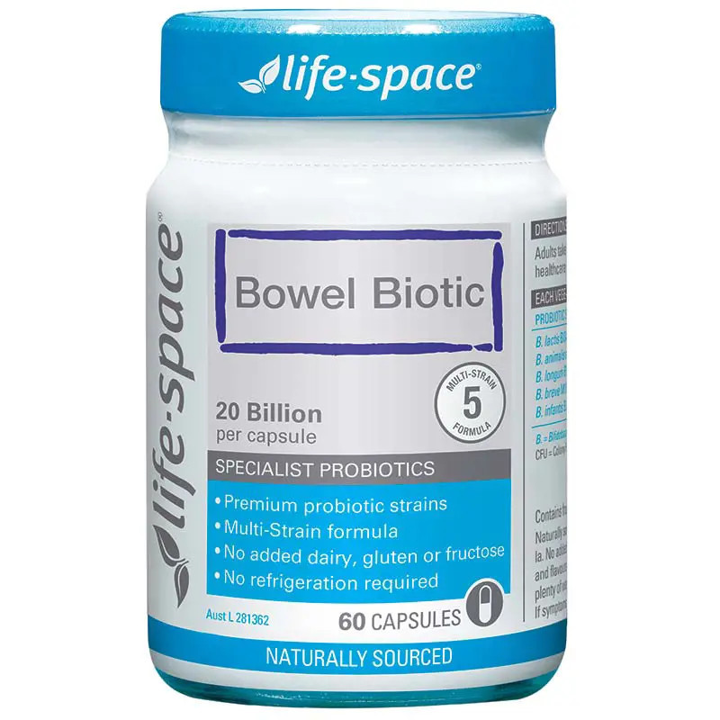 Life-Space Bowel Biotic 60 capsules