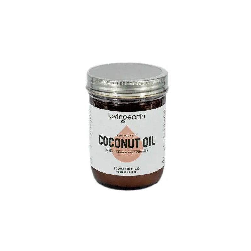 Loving Earth Raw Organic Coconut Oil 450g