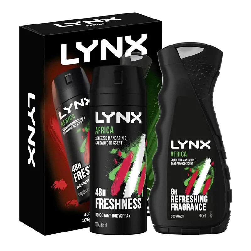 Lynx Africa Core Duo Gift Pack