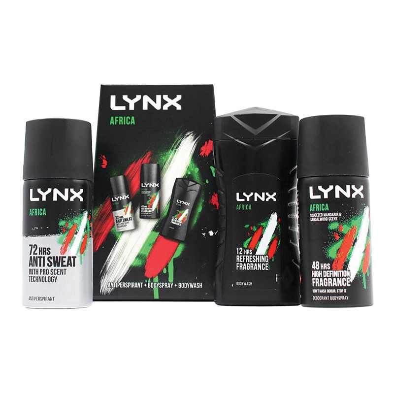Lynx Africa Trio Gift Pack