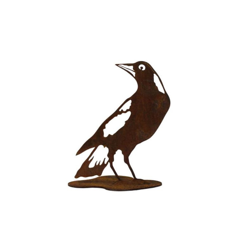 Magpie Stand 2 Garden Art