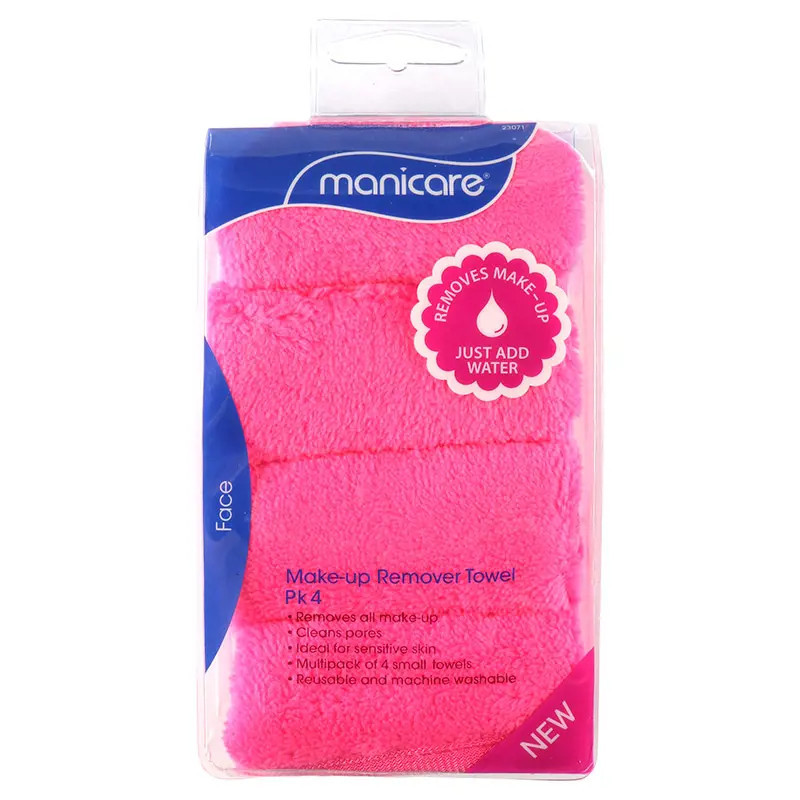 Manicare Make-up Remover Towel 4 Pack