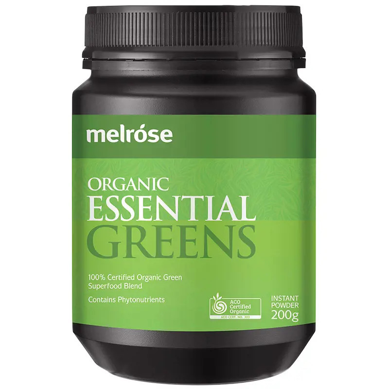 Melrose Organic Essential Greens Blend 200g