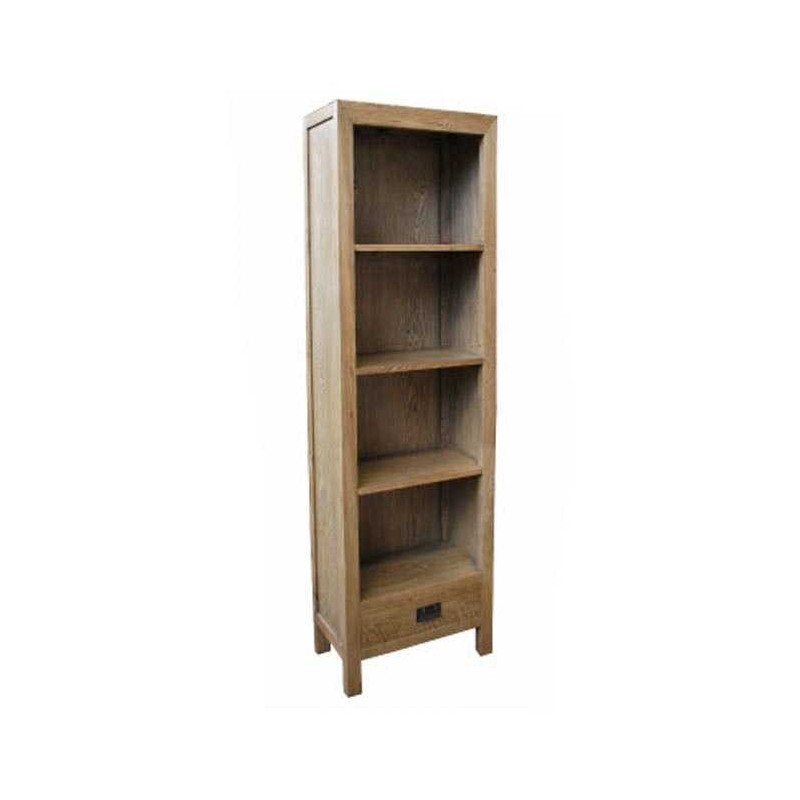 MF Oak 1-Drawer Bookshelf