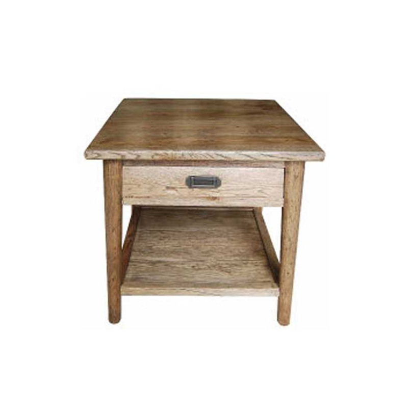 MF Tiffany 1-Drawer Lamp Table