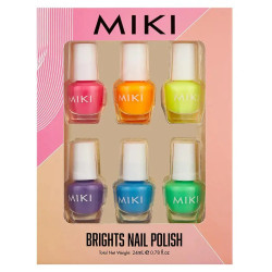 MIKI Brights Nail Polish Collection