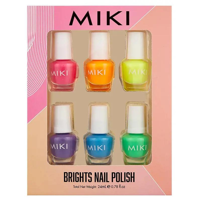 MIKI Brights Nail Polish Collection