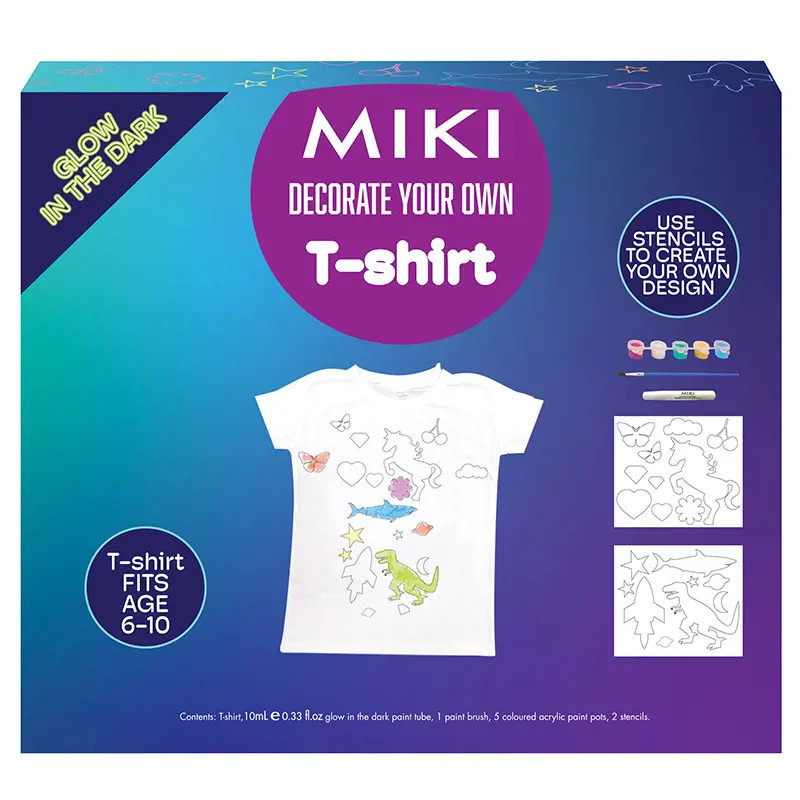 MIKI Decorate Your Own T-Shirt