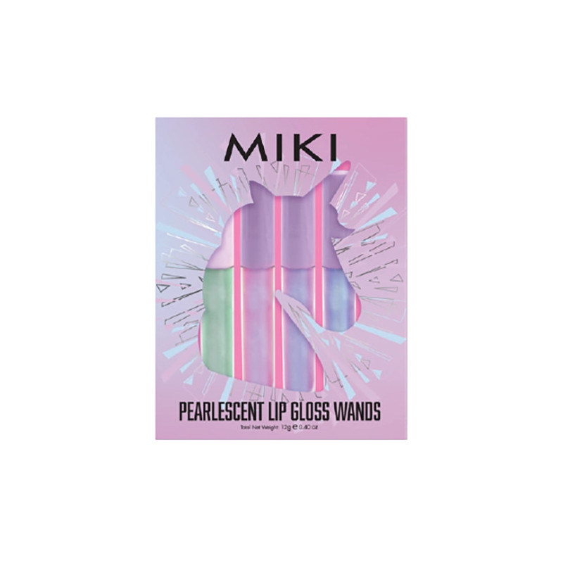 MIKI Pearlescent Lip Gloss Wands