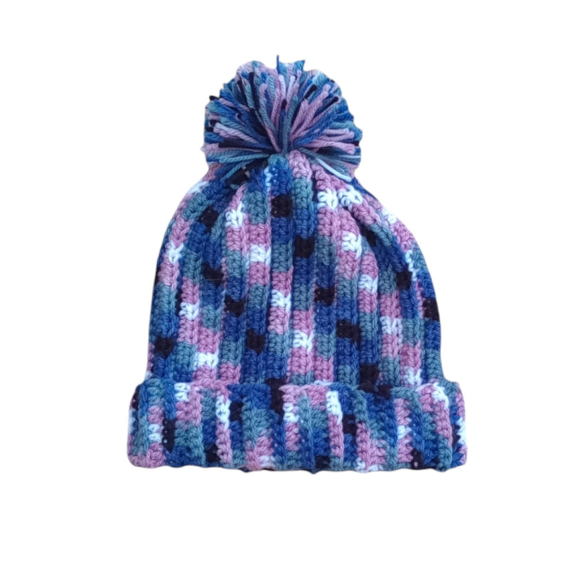 Miramara Designs - Beanie squares crochet hat