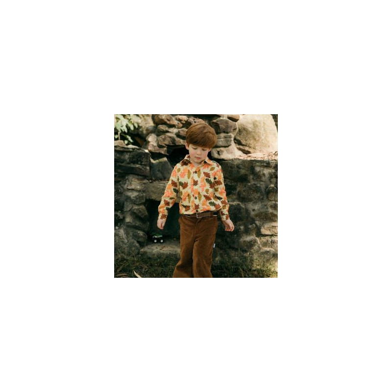 Miramara Designs - Boys linen shirt-Cypress