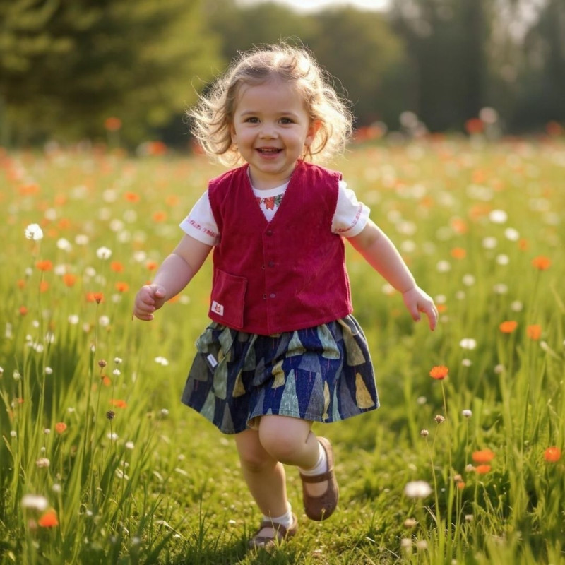 Miramara Designs - Brooke organic girls skirt 2